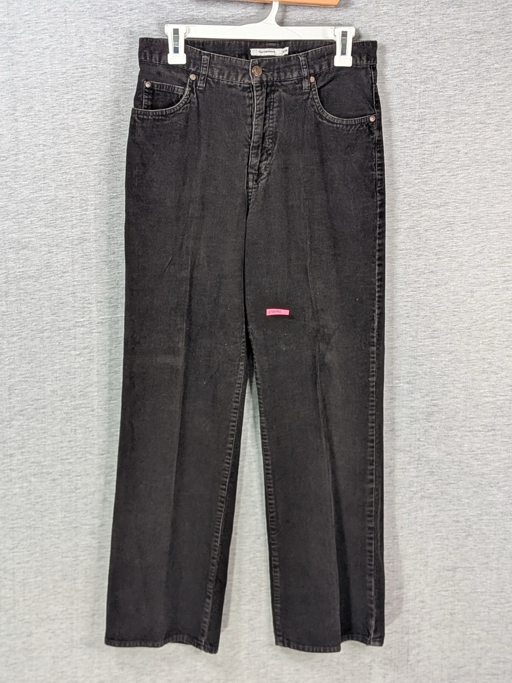 Vintage 90s/early Y2K Isaac Mizrahi Corduroy Pants- with flaws - Picture 4 of 11
